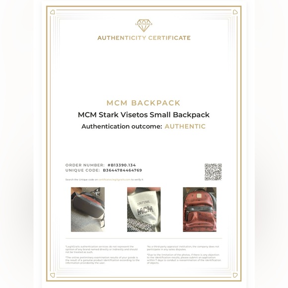 MCM Stark Visetos Small Backpack - Picture 9 of 9